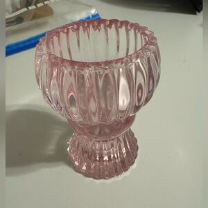 Pink candle holder!!
